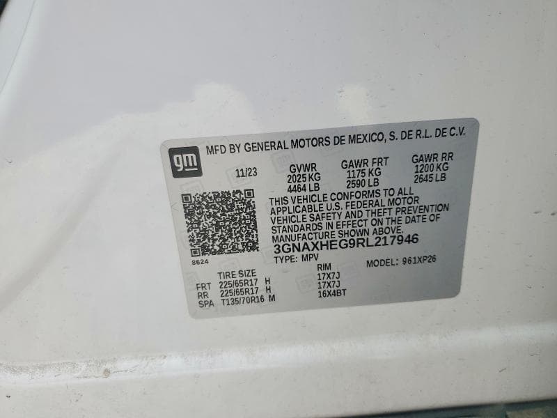 2024 CHEVROLET EQUINOX LS 14