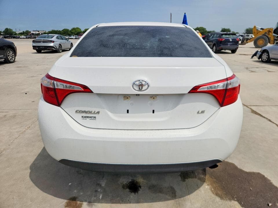 2016 TOYOTA COROLLA LE LE 6