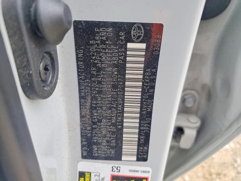 2024 TOYOTA CAMRY XSE 12