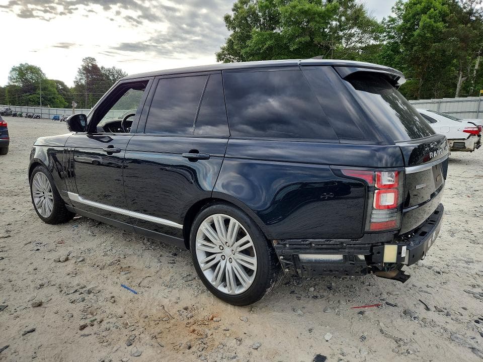 2017 LAND ROVER RANGE ROVER SUPERCHARGED 2