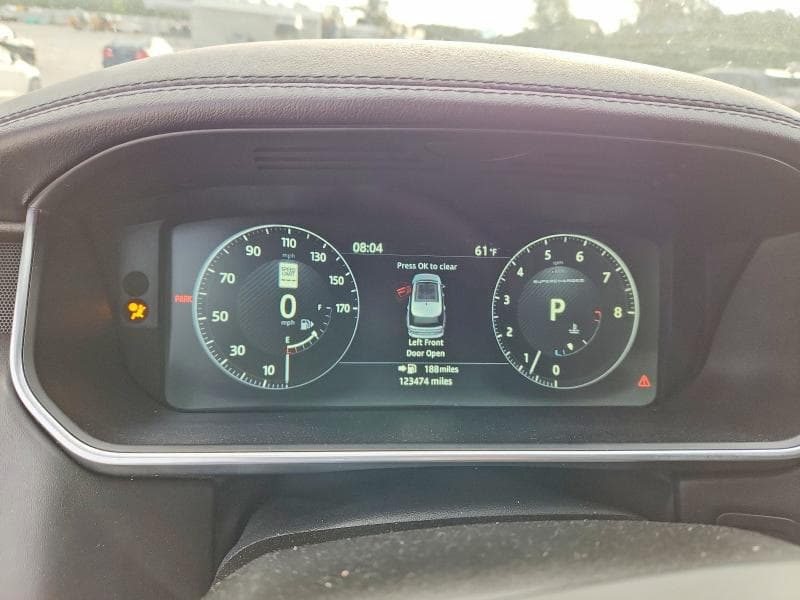 2017 LAND ROVER RANGE ROVER SUPERCHARGED 9