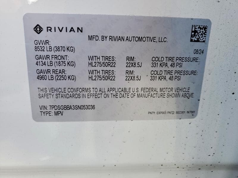 2025 RIVIAN R1S ADVENTURE 13