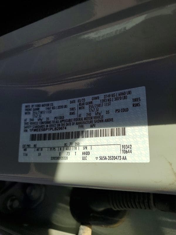 2023 FORD BRONCO BASE 12
