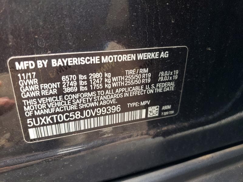2018 BMW X5 XDR40E 13