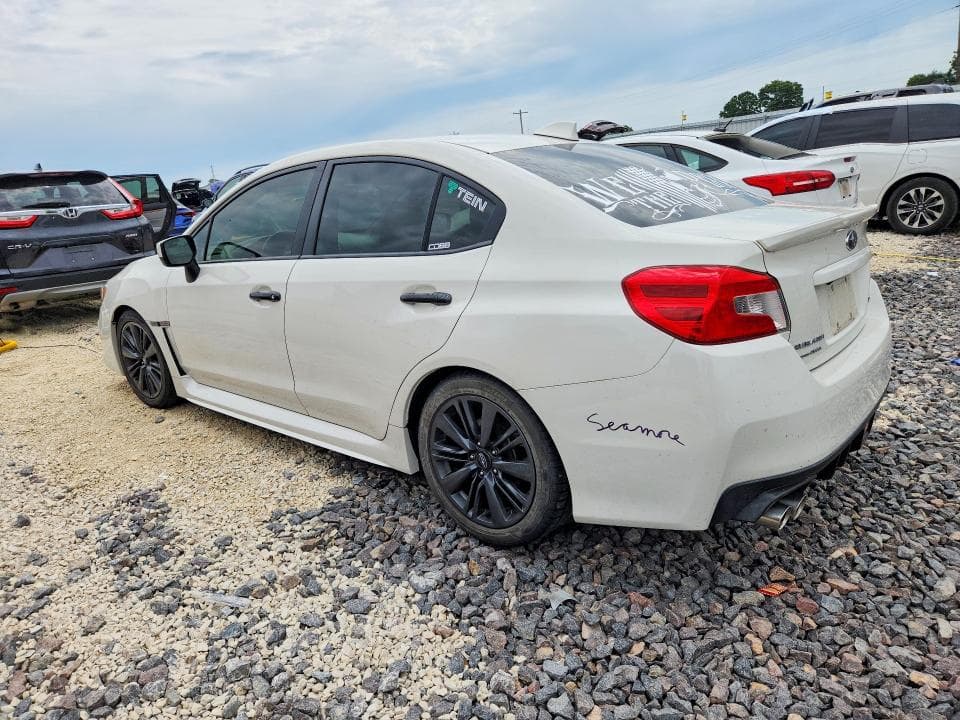 2019 SUBARU WRX 2