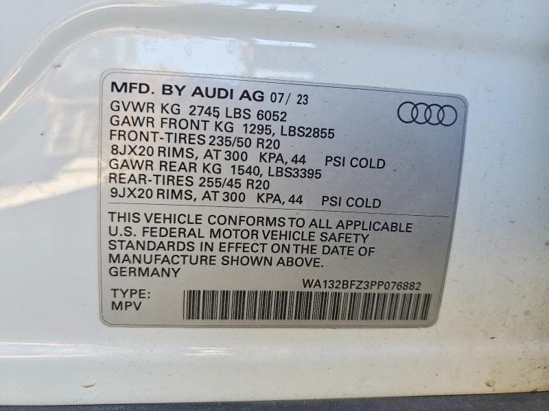 2023 AUDI Q4 E-TRON SPORTBACK PREMIUM PLUS 13