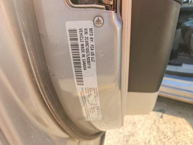 2020 CHRYSLER PACIFICA LIMITED LIMITED 12