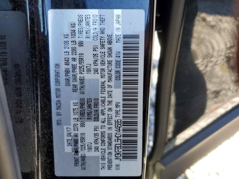 2017 MAZDA CX-5 GRAND TOURING GRAND TOURING 13