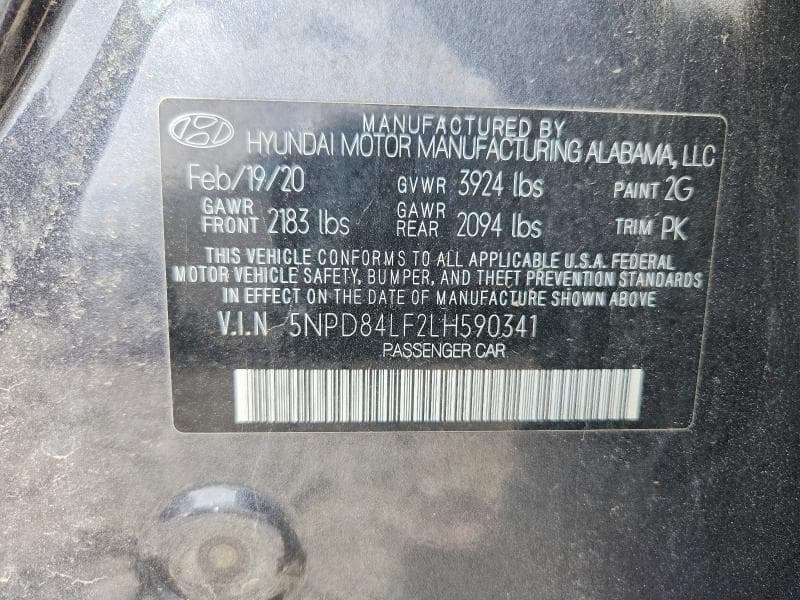 2020 HYUNDAI ELANTRA VALUE EDITION 12
