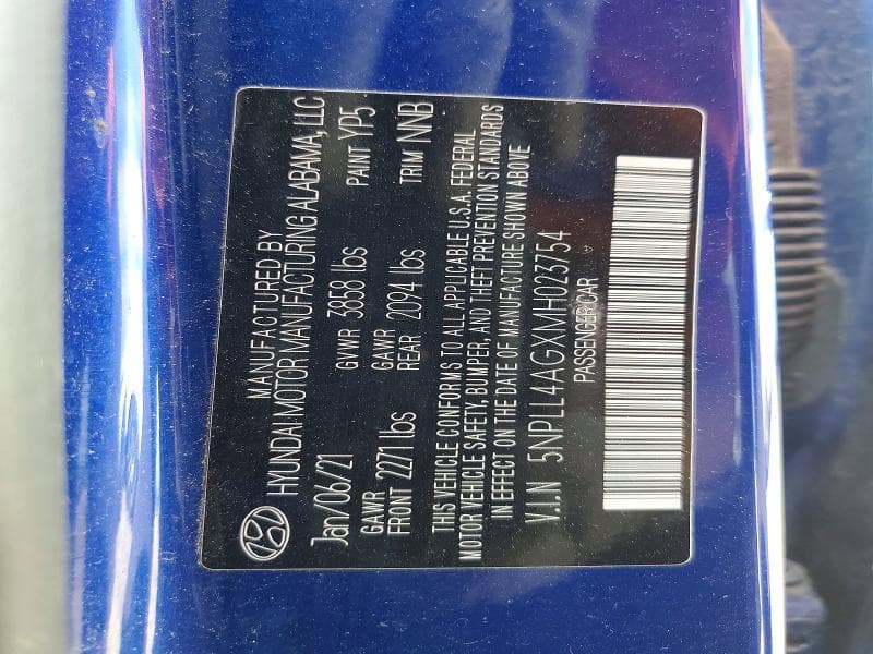 2021 HYUNDAI ELANTRA SE SE 13