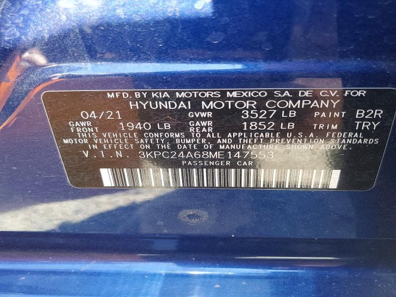 2021 HYUNDAI ACCENT SE SE 13