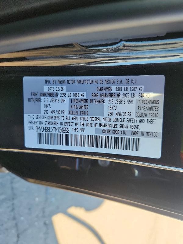 2026 MAZDA CX-30 SELECT SPORT 13