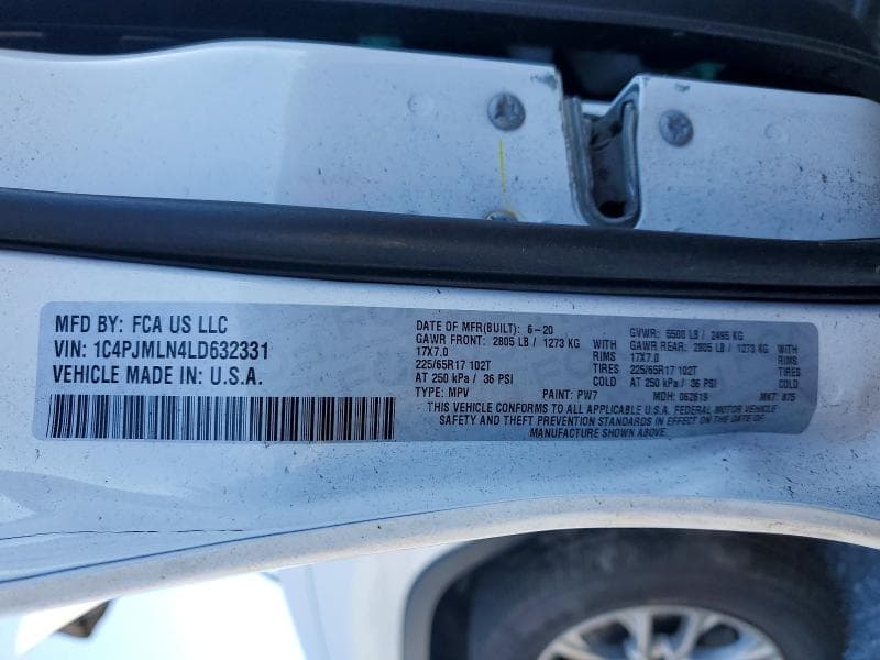 2020 JEEP CHEROKEE LATITUDE PLUS 13