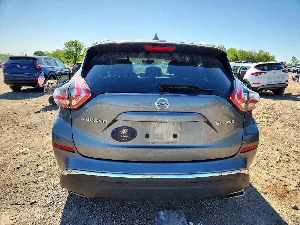 2017 NISSAN MURANO SL 6