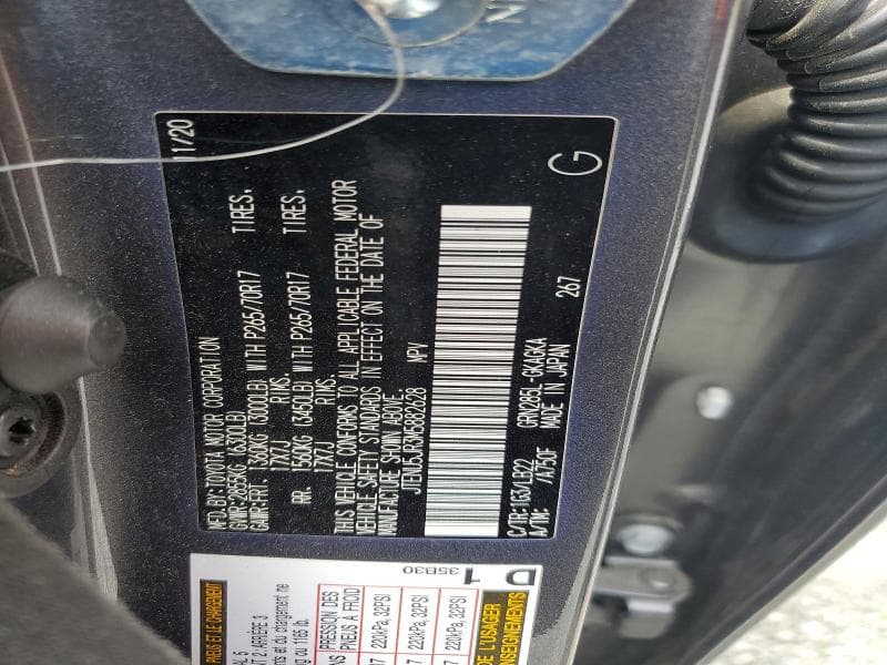2021 TOYOTA 4RUNNER SR5 PREMIUM SR5 PREMIUM 12