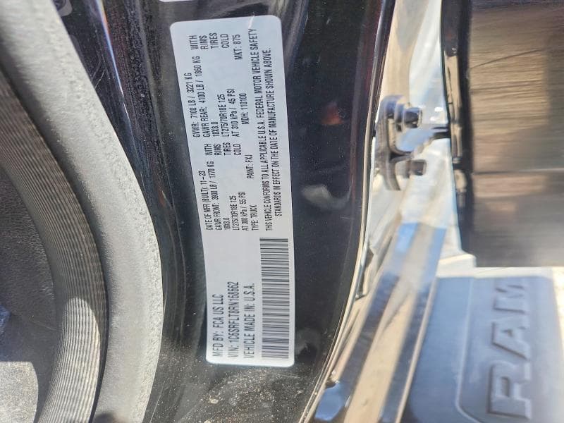 2024 RAM 1500 REBEL REBEL 12