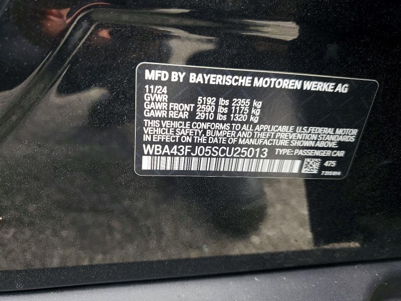 2025 BMW 530 I I 12