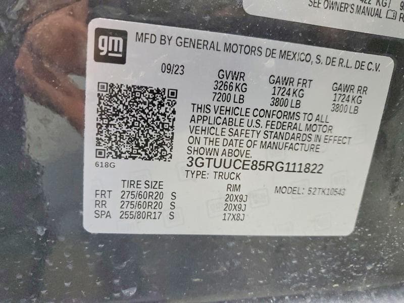 2024 GMC SIERRA K1500 ELEVATION K1500 ELEVATION 13