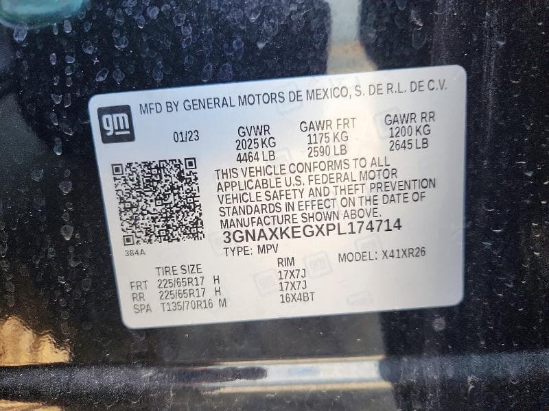 2023 CHEVROLET EQUINOX LT LT 13