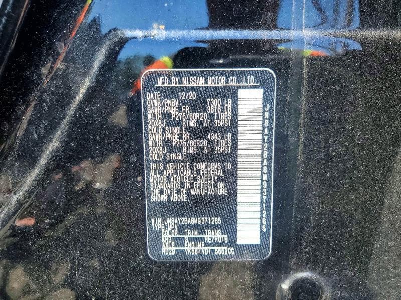 2021 NISSAN ARMADA SL SL 13