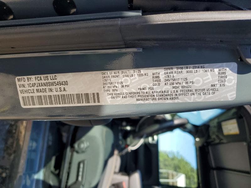 2025 JEEP WRANGLER SPORT SPORT 14