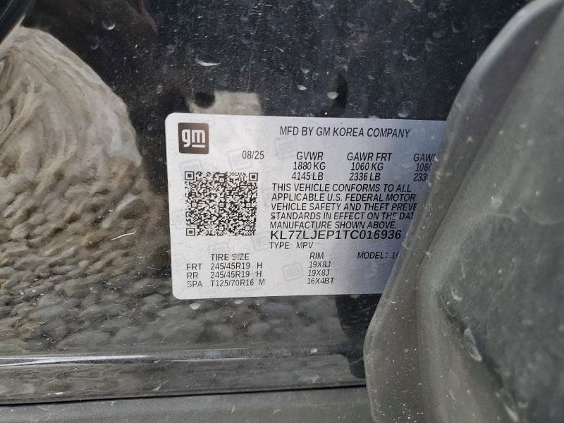 2026 CHEVROLET TRAX 2RS 12