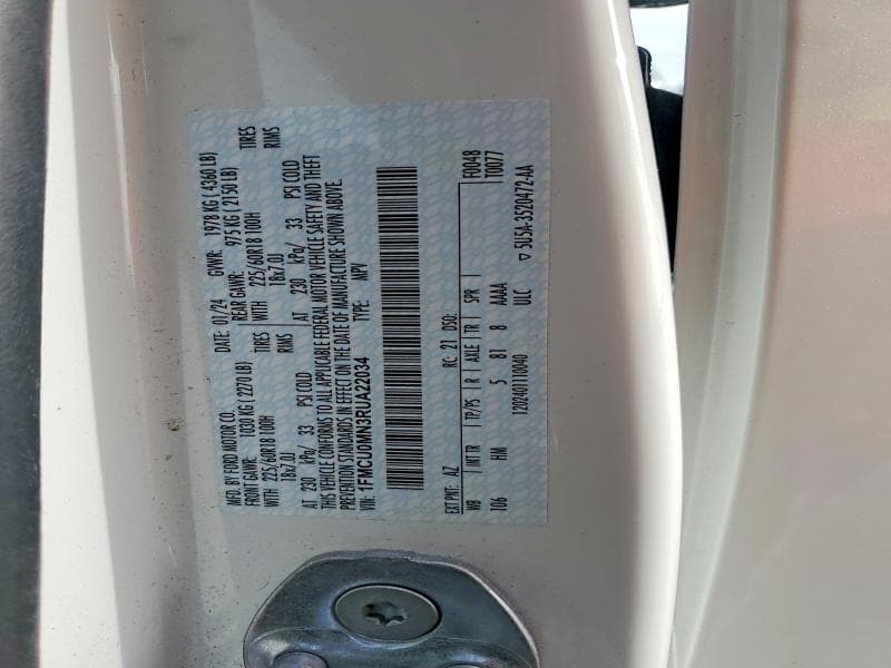 2024 FORD ESCAPE ST LINE ST LINE 14