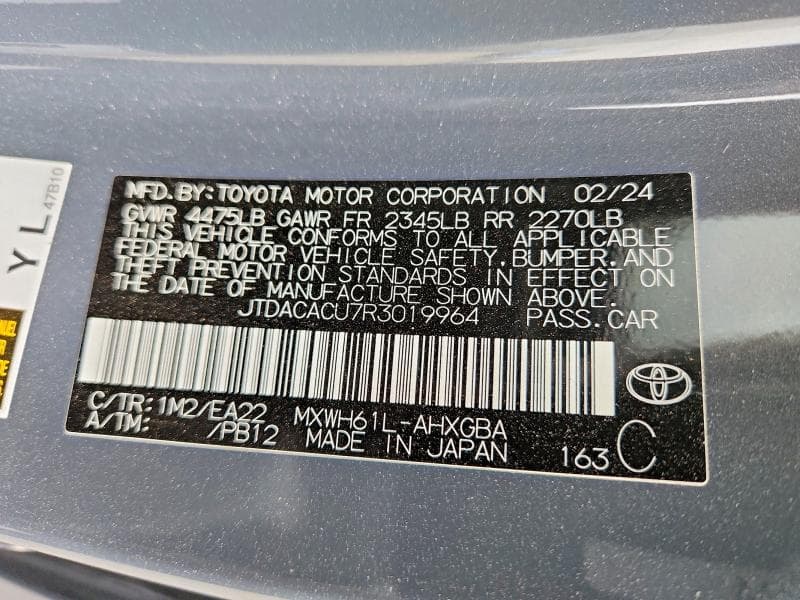 2024 TOYOTA PRIUS PRIME XSE 13