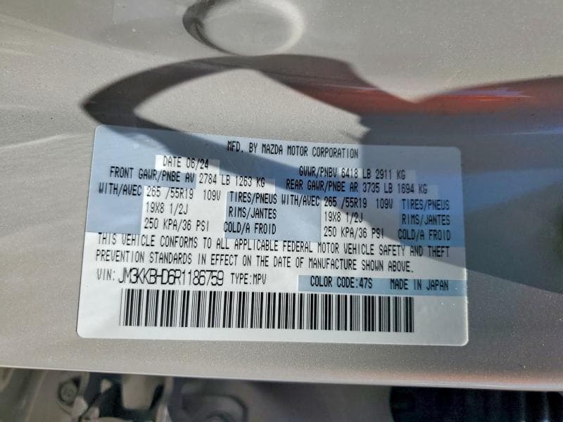 2024 MAZDA CX-90 PREFERRED 13
