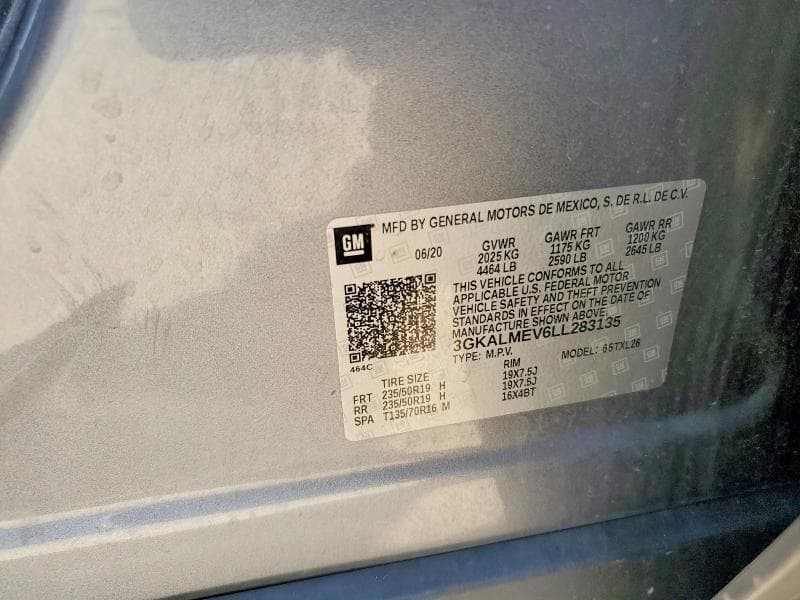 2020 GMC TERRAIN SLE SLE 12