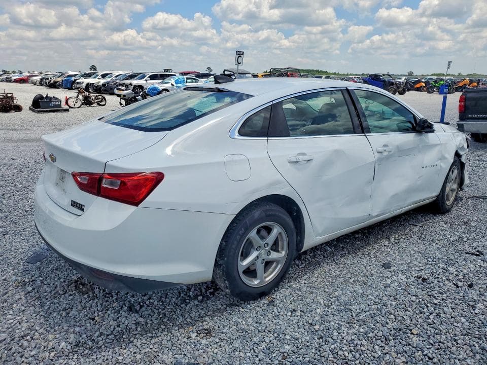 2017 CHEVROLET MALIBU LS 3