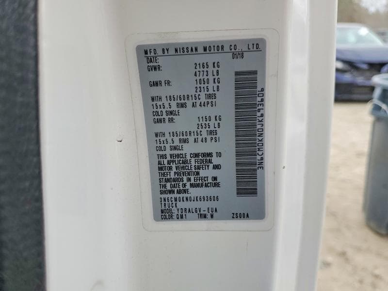 2018 NISSAN NV200 SV SV 14