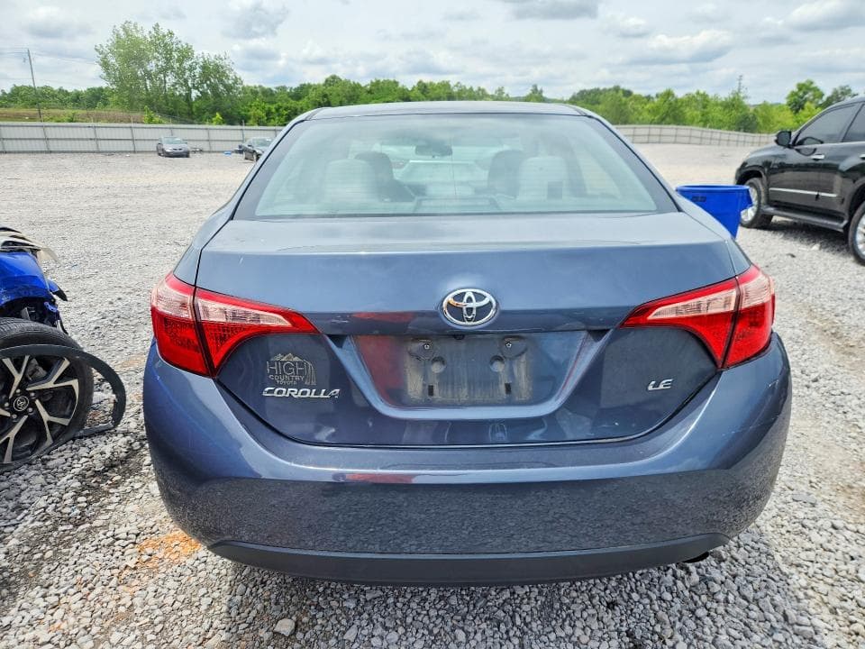 2019 TOYOTA COROLLA LE 6