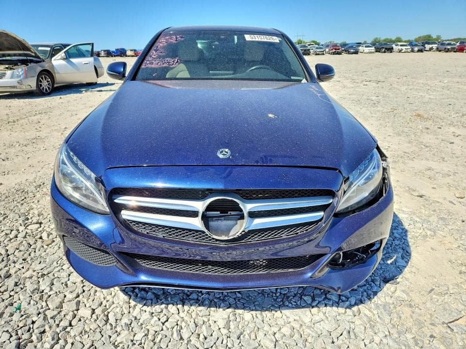 2018 MERCEDES-BENZ C 300 4MATIC 300 4MATIC 5