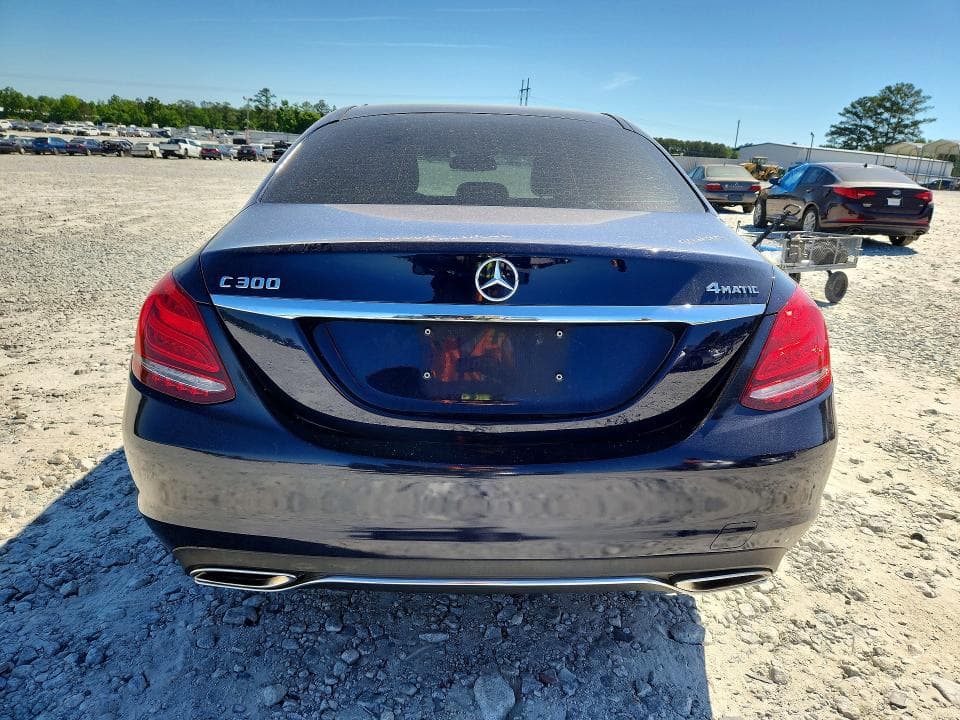 2018 MERCEDES-BENZ C 300 4MATIC 300 4MATIC 6