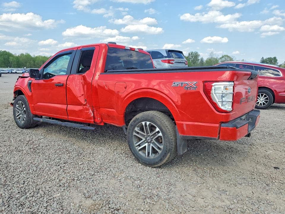 2021 FORD F150 SUPER CAB 2