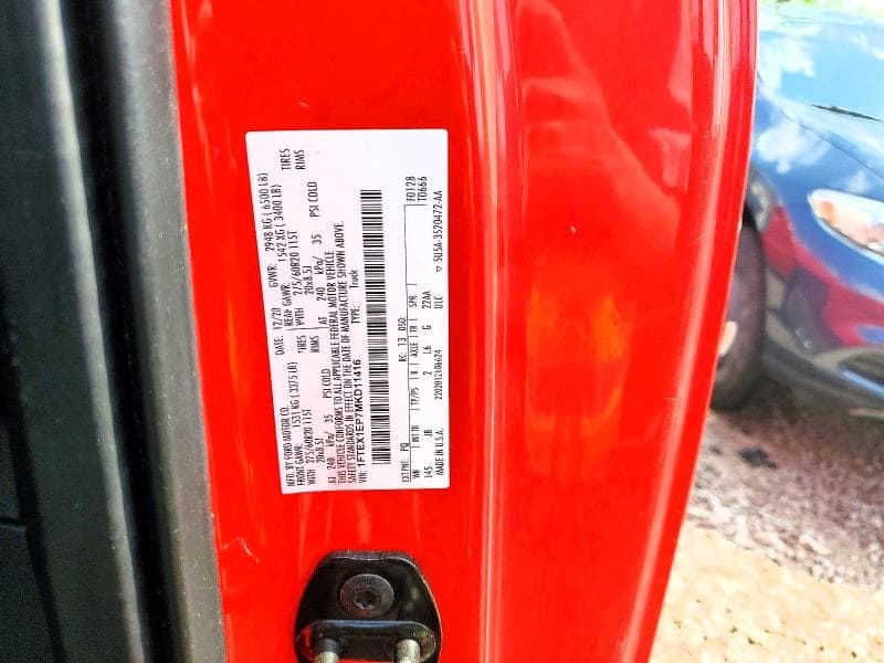 2021 FORD F150 SUPER CAB 12
