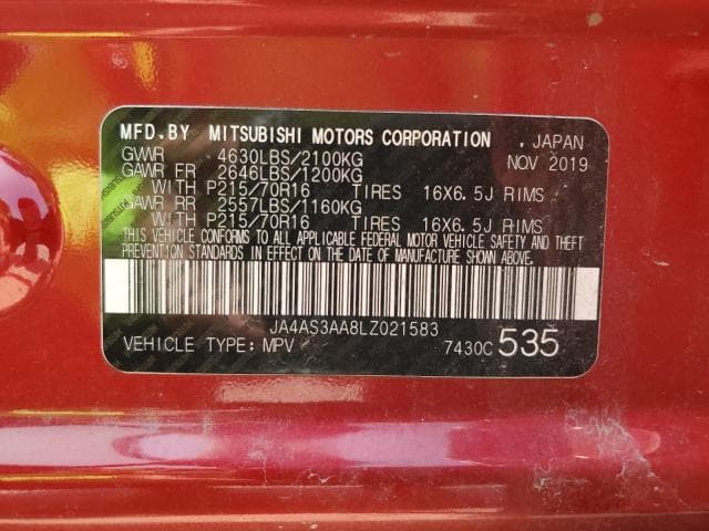 2020 MITSUBISHI ECLIPSE CROSS ES ES 13