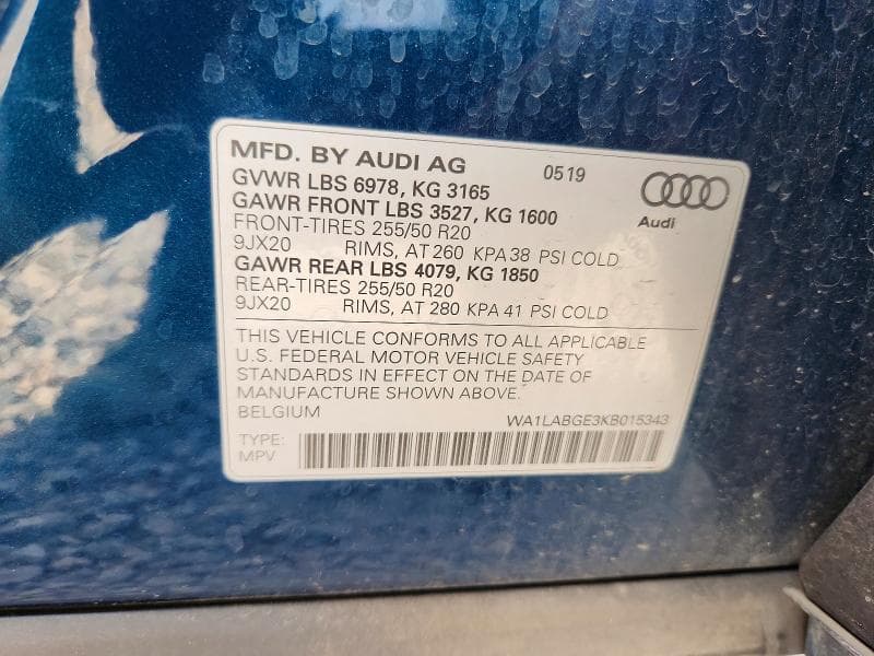 2019 AUDI E-TRON PREMIUM PLUS 14