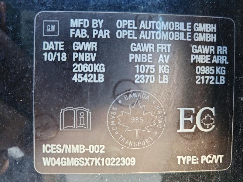 2019 BUICK REGAL PREFERRED II 12