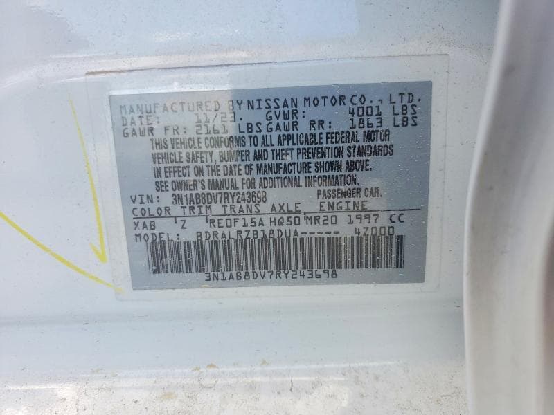 2024 NISSAN SENTRA SR 12