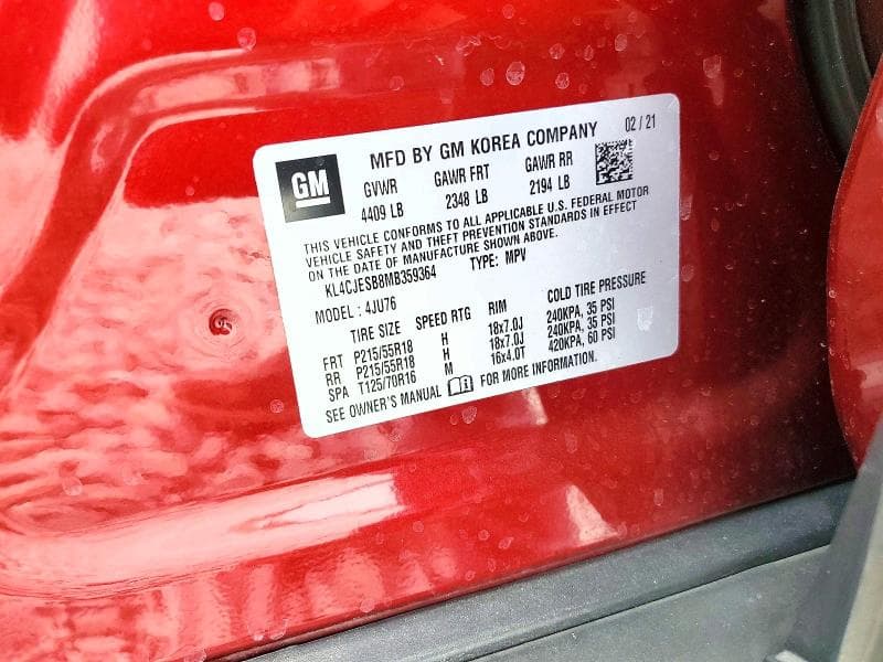 2021 BUICK ENCORE PREFERRED 12