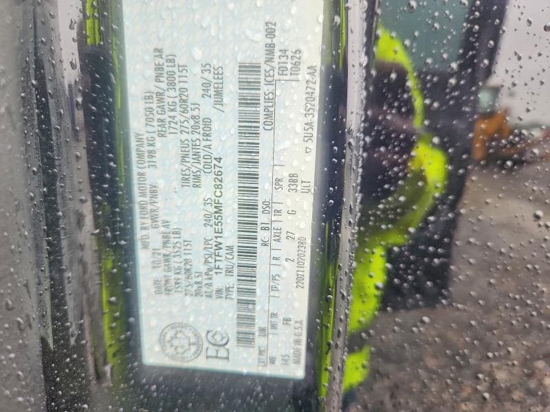 2021 FORD F150 SUPERCREW 13