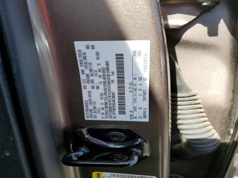 2018 FORD F150 SUPERCREW 12