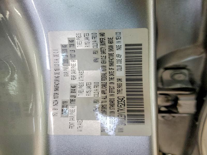 2019 TOYOTA YARIS L L 12