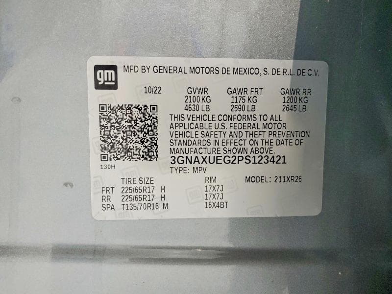 2023 CHEVROLET EQUINOX LT 14