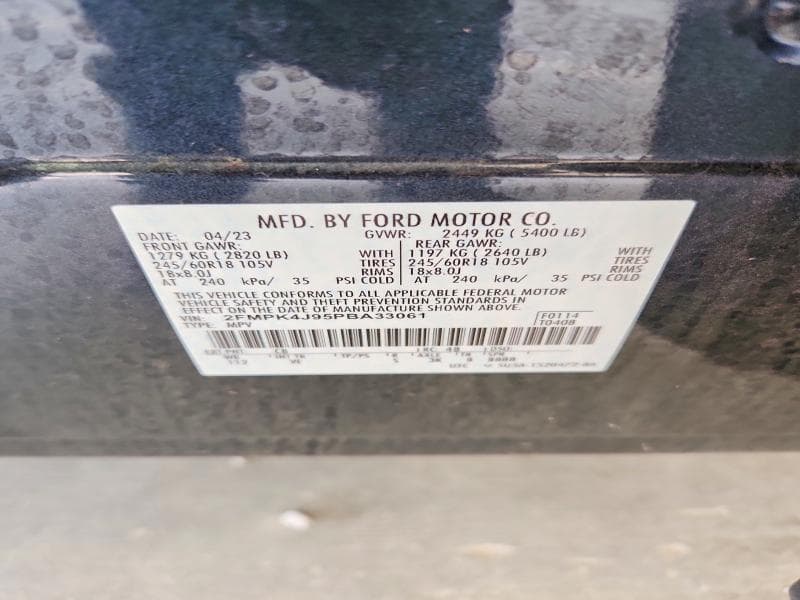 2023 FORD EDGE SEL 14