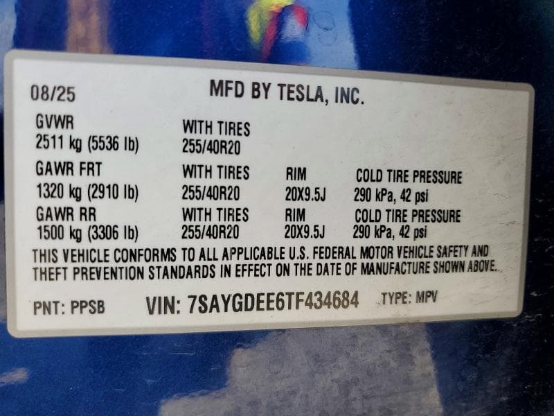 2026 TESLA MODEL Y 14