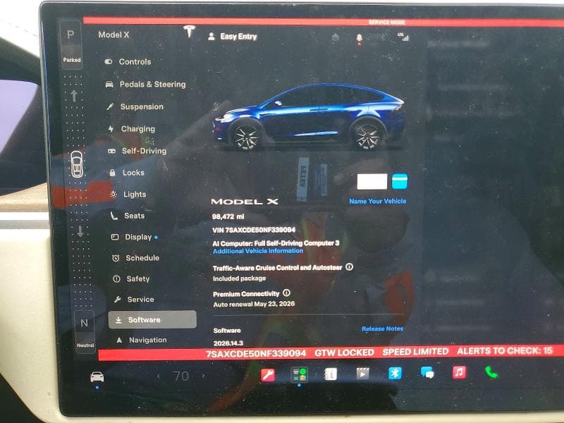 2022 TESLA MODEL X 9