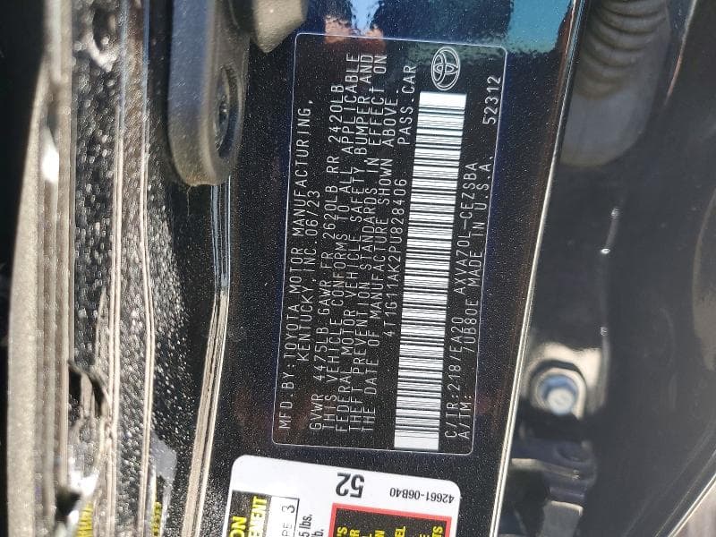 2023 TOYOTA CAMRY SE SE 12